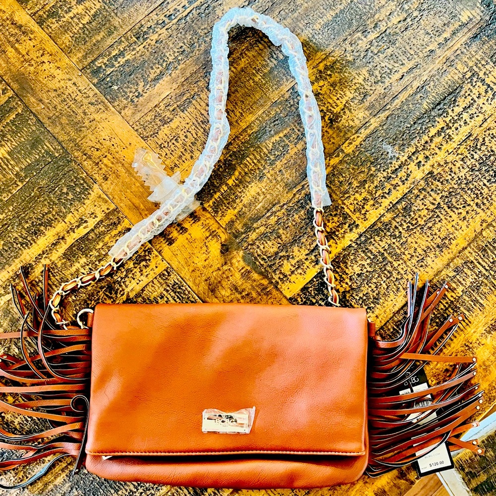 BCBG shoulder Bag - New with tags . Boho style and just the cutest !